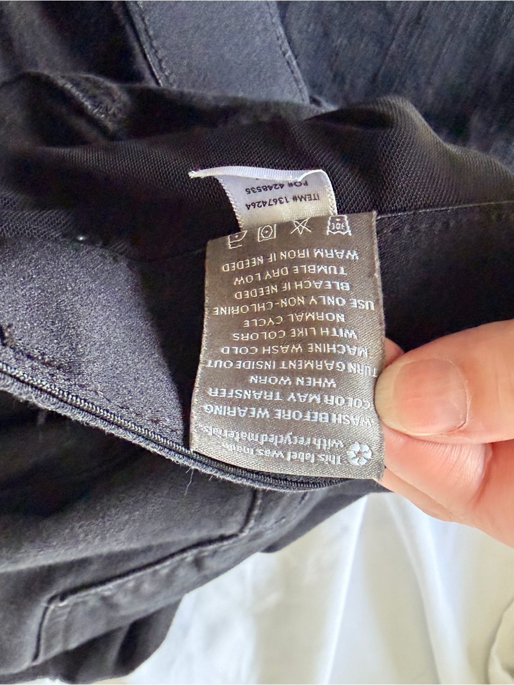 torrid Black Flared Wide-Leg Jeans - Picture 6 of 6